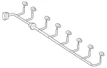 172540381364 - Attachment Parts: Electrical Wiring Harness for Mercedes-Benz Image