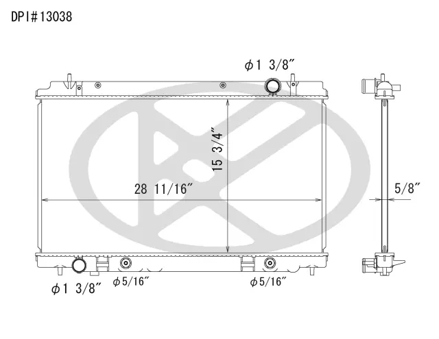 A13038 - : Koyorad Radiator for Koyo Image
