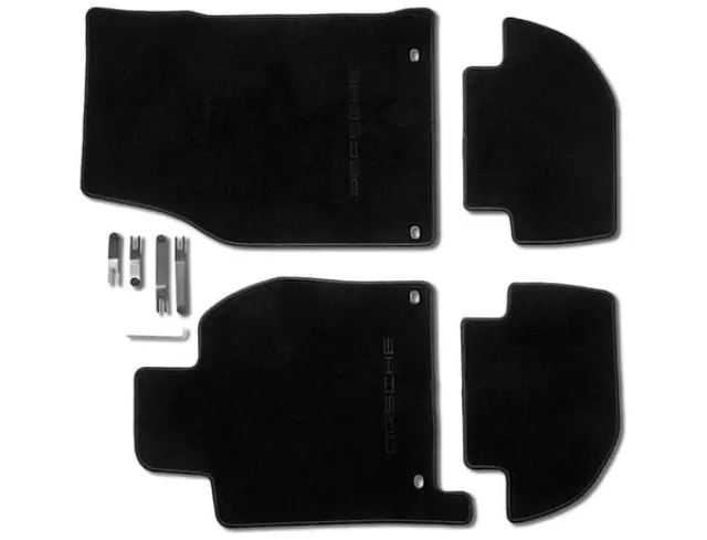 43153225FV - : Floor Mat Black for Porsche Image
