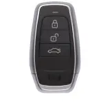 IKEYAT3T - : Universal Programmable IKEY Smart Key 3-Buttons, prgm with MaxiIM KM100 tablet for Autel Image