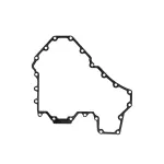 OS30920R - : Engine Oil Pan Gasket Set 21 Bolt Hole One Piece Gasket for FEL-PRO Image