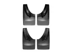 110045120024 - : Black MudFlap No-Drill DigitalFit® MudFlap Kit for WeatherTech Image