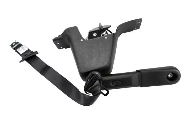 19259939 - : Ebony Passenger Seat Belt with Retractor and Pre-Tensioner for Chevrolet: Silverado 2500 HD, Silverado 3500 HD | GMC: Sierra 2500 HD, Sierra 3500 HD Image