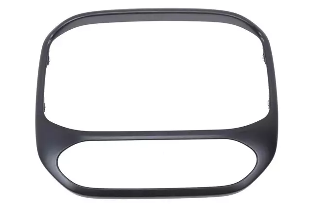 Black Carbon Metallic Instrument Panel Accessory Center Trim Panel - GM (23474431)