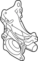 1106102P01 - : Engine Coolant Thermostat Housing for Infiniti Image