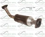 18266 - : Direct Fit Catalytic Converter for DAVICO CONVERTERS Image