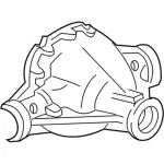 AL5Z4010A - Universals &amp; Rear Axle: Axle Housing for Ford: Ranger Image