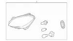 2429060700 - : Headlamp Assembly - Left for Mercedes-Benz: B Electric Drive, B250e Image