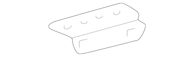 1247820314 - Body: Support Bracket for Mercedes-Benz Image