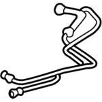 HC3Z9C490H - Engine: Vacuum Tube for Ford: F-250 Super Duty, F-350 Super Duty Image