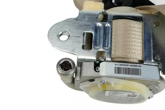Light Neutral Driver Seat Belt with Retractor and Pre-Tensioner - GM (19257946)