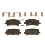 TXH1806 - : TRW PREMIUM BRAKING - METALLIC BRAKE PAD SET - TXH1806 for TRW Image