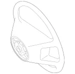 20346009038H84 - : Steering Wheel for Mercedes-Benz Image