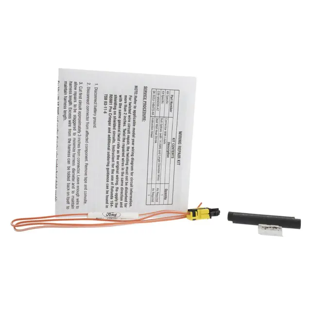 WPT1685 - Suspension &amp; Steering: Seat Belt Pretensioner Connector  for Motorcraft Image