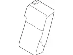 DL3Z1564416AB - Body: Seat Back Cover for Ford: F-150 Image