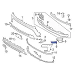 NL1Z15A245AAPTM - Body: Trim Molding for Ford Image