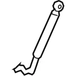 4L2Z78406A10AA - Body: Support Cylinder for Ford: Explorer | Mercury: Mountaineer Image