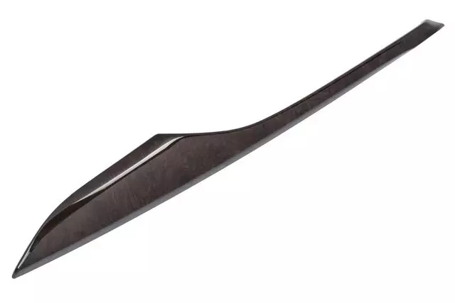 84149168 - : Black Marble Burl Front Passenger Side Door Trim Panel Applique for GM Image