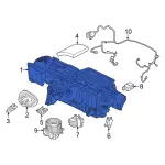 FR3Z19850AE - HVAC: Evaporator Assembly for Ford: Mustang Image