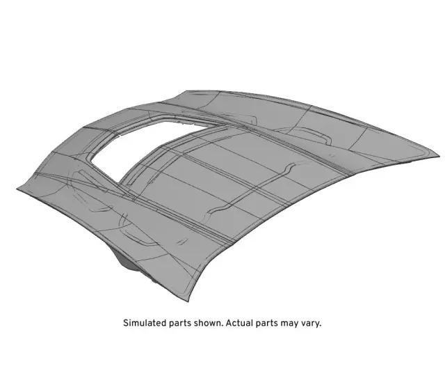 84167882 - : Hood for Chevrolet: Corvette Image
