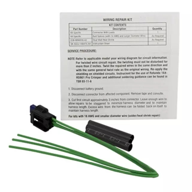 Liftgate Control Module Connector  - Motorcraft (WPT-1530)