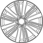 D0C006GW5A - : Wheel, Alloy for Infiniti Image