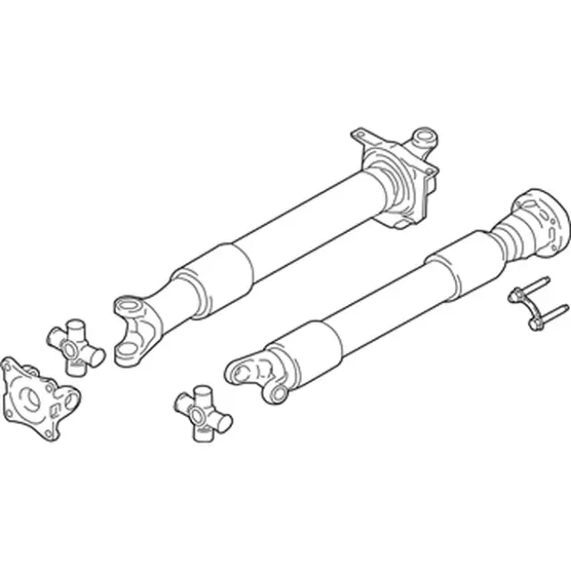 JR3Z4R602R - : Drive Shaft Assembly for Ford: Mustang Image