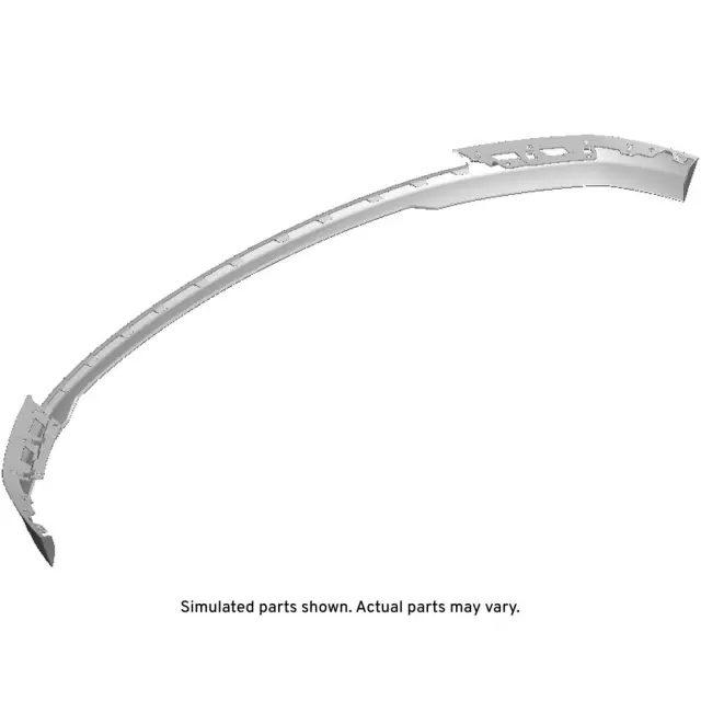 84885010 - : Black Front Bumper Fascia Center Air Deflector for GMC: Acadia Image