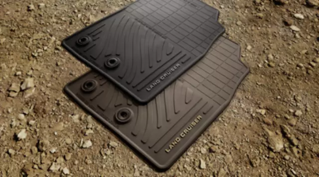 PT2066012141 - : Land Cruiser All Weather Mats Brown for Toyota Image