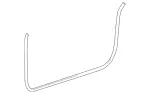 21669702519B00 - : Weather-Strip On Body for Mercedes-Benz Image