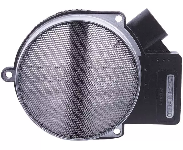 2133460 - Emission Control: Mass Air Flow Sensor for Buick: Rainier | Cadillac: CTS, DeVille, Eldorado, Escalade, Escalade ESV, Escalade EXT, Seville | Chevrolet: Avalanche 1500, Avalanche 2500, Corvette, LCF 3500, Silverado 1500, Silverado 1500 Classic, Silverado 1500 HD, Silverado 1500 HD Classic, Silverado 2500, Silverado 2500 HD, Silverado 2500 HD Classic, Silverado 3500, Silverado 3500 Classic, SSR, Suburban 1500, Suburban 2500, Tahoe, Trailblazer, Trailblazer EXT | GMC: Envoy, Envoy XL, Envoy XUV, Sierra 1500, Sierra 1500 Classic, Sierra 1500 HD, Sierra 1500 HD Classic, Sierra 2500, Sierra 2500 HD, Sierra 2500 HD Classic, Sierra 3500, Sierra 3500 Classic, Yukon, Yukon XL 1500, Yukon XL 2500 | Hummer: H2 | Isuzu: Ascender | Oldsmobile: Aurora | Pontiac: Bonneville, GTO | Saab: 9-7x Image