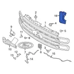PC3Z8200AA - Body: Duct for Ford Image