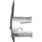 84331967 - : Front Driver Side Parking Assist Alarm Sensor Bracket for GM Image