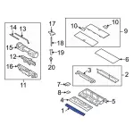 7L1Z7842624AB - Body: Scuff Plate for Ford Image