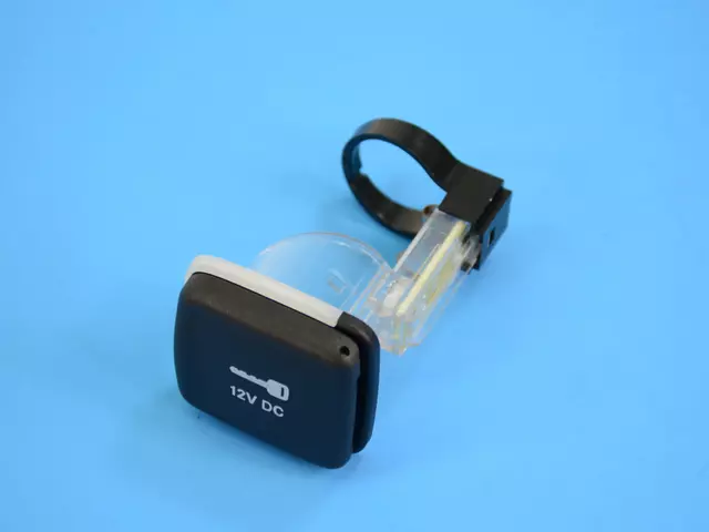 68194162AA - Electrical: Power Outlet Cap for Chrysler: Pacifica, Voyager | Dodge: Durango | Jeep: Cherokee, Compass Image