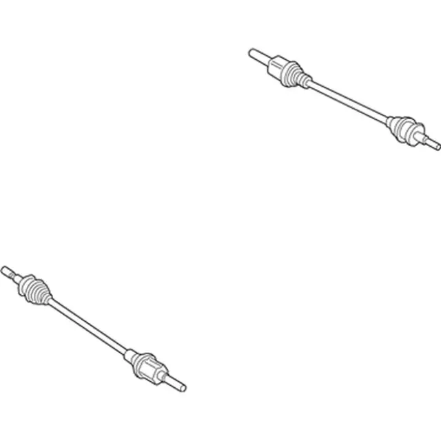 G3GZ4K138C - : Axle Assembly for Lincoln: Continental Image
