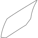 BB5Z7825712B - Body: Door Glass for Ford: Explorer, Police Interceptor Utility Image