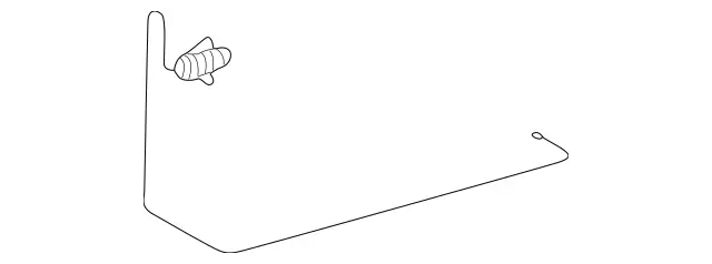 2308001672 - Vacuum System/Hydraulic System: Cylinder for Mercedes-Benz: SL500, SL55 AMG, SL550, SL600, SL63 AMG, SL65 AMG Image image
