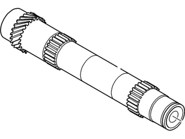 8S7Z7061A - : Shaft Assembly Output for Ford Image