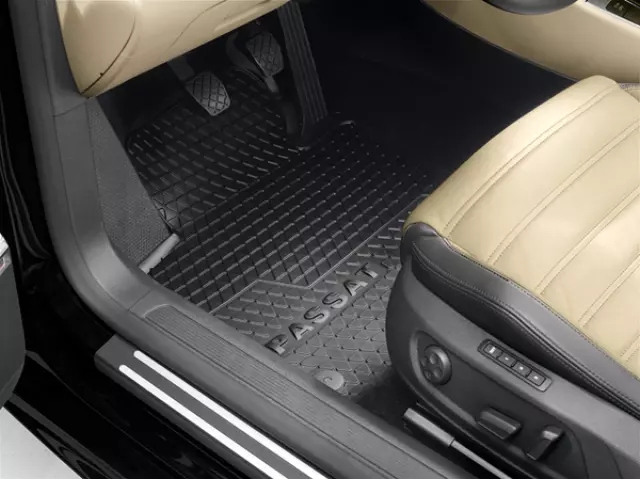 3C1061502A82V - Interior: Floor Mats, Front European-Style Rubber for Volkswagen Image