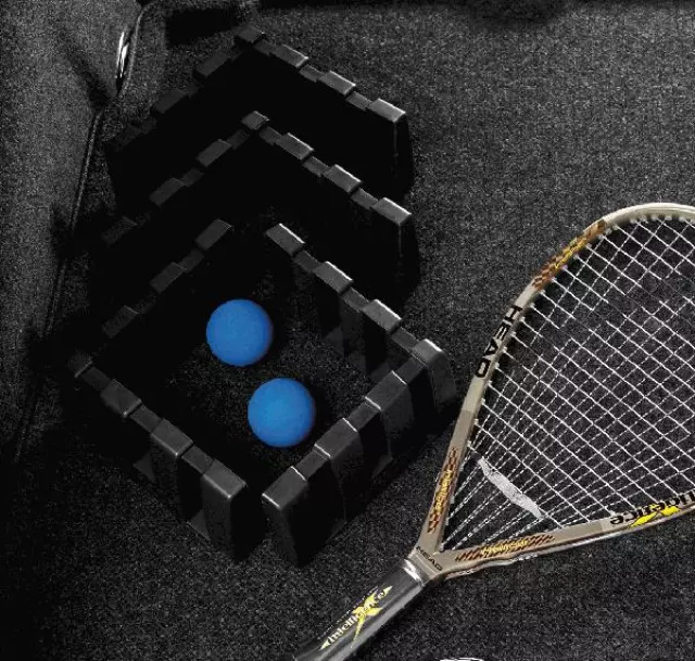 561061166469 - Interior: Heavy Duty Trunk Liner With Cargo Blocks for Volkswagen Image