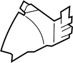 214981LA0A - Cooling System: Side Seal for Infiniti Image