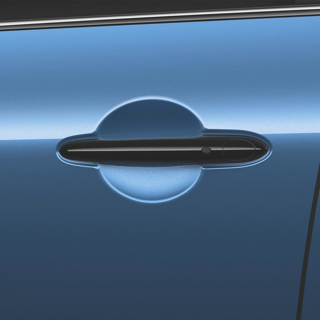 51219450312 - : Piano Black Door Handles - Front Right for Mini: Cooper Image