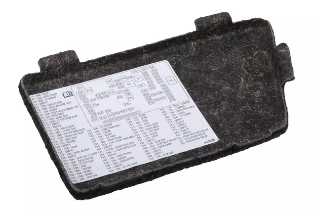 Rear Compartment Side Trim Panel Access Hole Cover - GM (84343026)