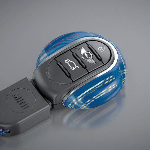 82292353328 - Interior: Key Fob With Nfc - Speedwell Blue for Mini Image