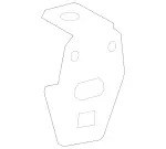9063320588 - Steering: Outer Tie Rod Plate for Mercedes-Benz Image
