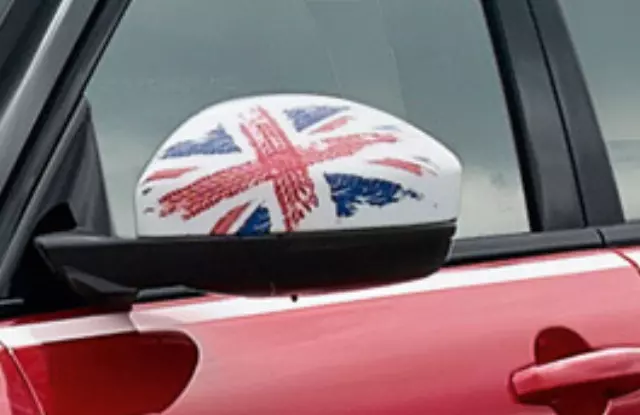 2017-2019 Land-Rover Mirror Covers - Union Jack Monochrome - Land-Rover (VPLVB0248)