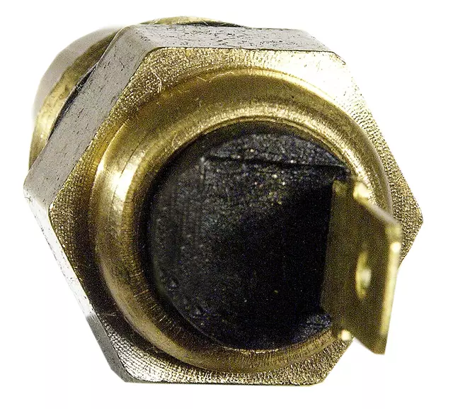 E1852 - Belts and Cooling: Engine Coolant Temperature Sender for Chevrolet: Nova | Chrysler: Conquest | Dodge: Colt, Conquest, Raider, Ram 50 | Hyundai: Excel | Lexus: ES250, SC300 | Mitsubishi: Cordia, Mighty Max, Mirage, Montero, Precis, Starion, Tredia | Toyota: 4Runner, Camry, Celica, Corolla, Cressida, Land Cruiser, MR2, Pickup, Previa, Starlet, Supra, Tercel, Van Image