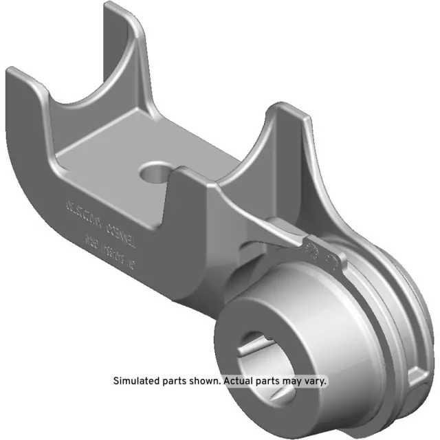 84048841 - Exhaust: Muffler &amp; Pipe Hanger for Cadillac: XT5, XT6 | Chevrolet: Blazer | GMC: Acadia Image