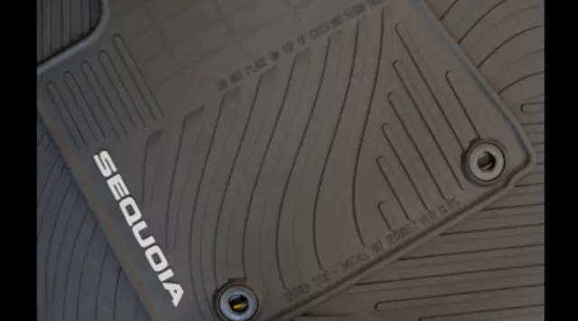 PT9080C12320 - Interior: Floor Mats, All-Weather, Rear, Black for Toyota: Sequoia Image